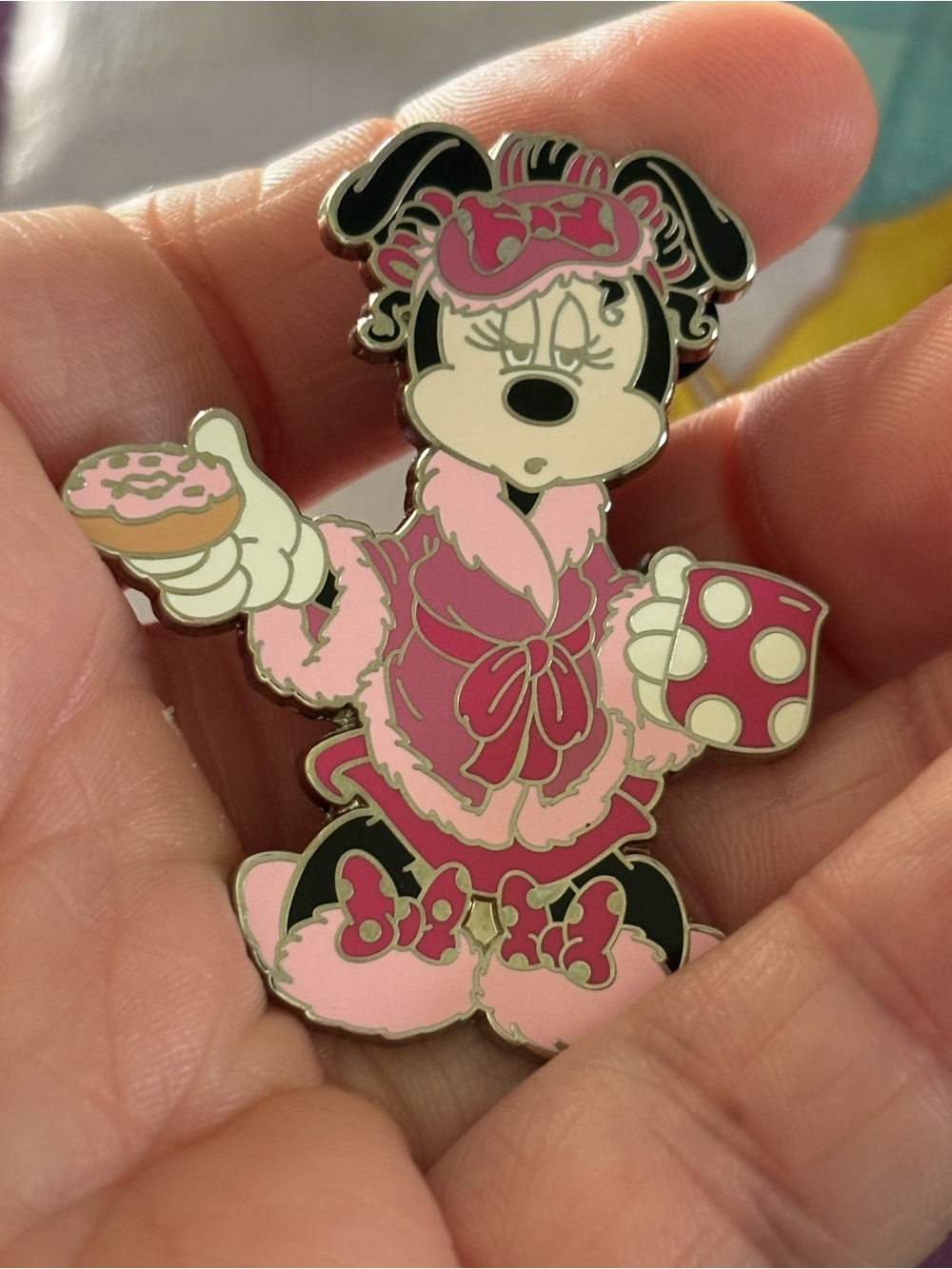 Minnie Mouse Pink Pajama 2008 pin